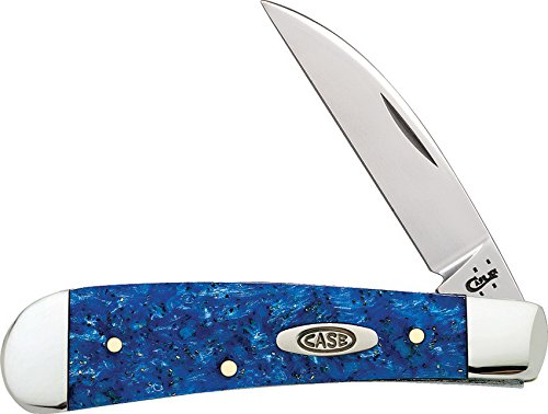 Case Blue Sparkle Sway Back Pocket Knife