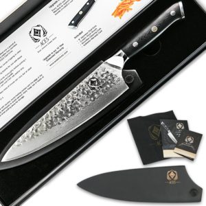 Damascus Chef Knife by Aces - Japanese VG10 Carbon Stainless Steel