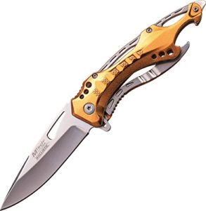 MTech USA Ballistic MT-A705 Series Spring Assist Folding Knife, 4.5-Inch Closed