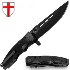 Spring Assisted Knife - Pocket Folding Knife - Military Style - Boy Scouts Knife - Tactical Knife