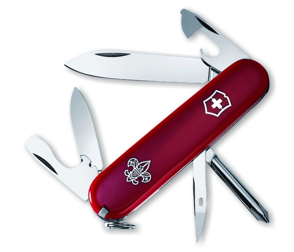 Victorinox Swiss Army Tinker Red Boy Scout Collection Knife 91mm Red