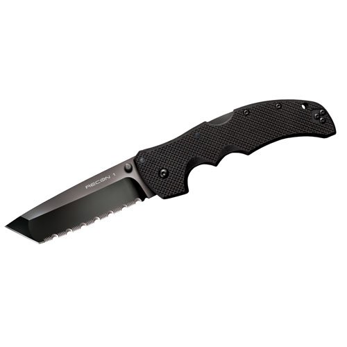 Cold Steel Recon 1 Tanto Point Serrated 27TLCTS