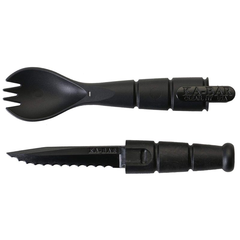 Ka-Bar Tactical Military Sporks - Spoon Fork Knife Combo Set