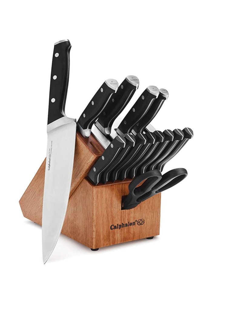 Calphalon Classic Self-Sharpening 15-pc. Cutlery Knife Block Set