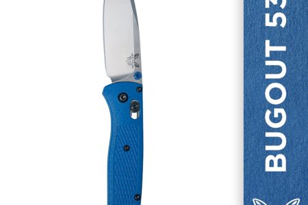 Benchmade Bugout 535 Knife, Folding Knife for Everyday Carry and Camping, Drop-point
