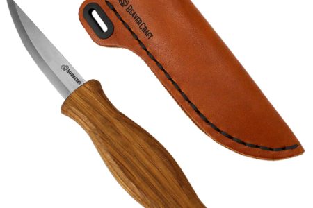 BeaverCraft Sloyd Knife C4 3.14-Inch Wood Carving Sloyd Knife