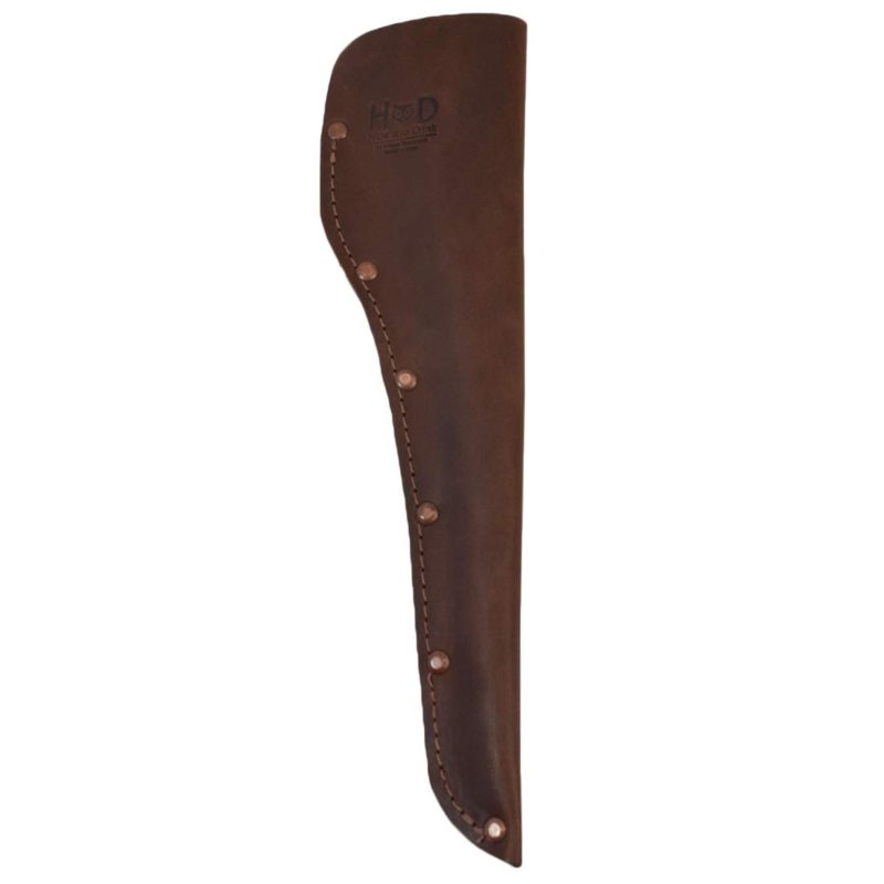 Hide & Drink, Thick Leather Knife Sheath Accepts 6 inch Blade