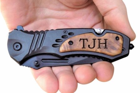 TAC-FORCE TF606WS Engraved Tactical Assisted Opening Pocket Knife