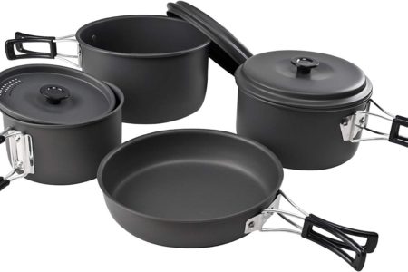 Chinook Trekker Hard Anodized 7 Piece Cookset