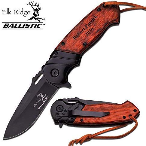 Elk Ridge Free Engraving - Quality Pocket Knife