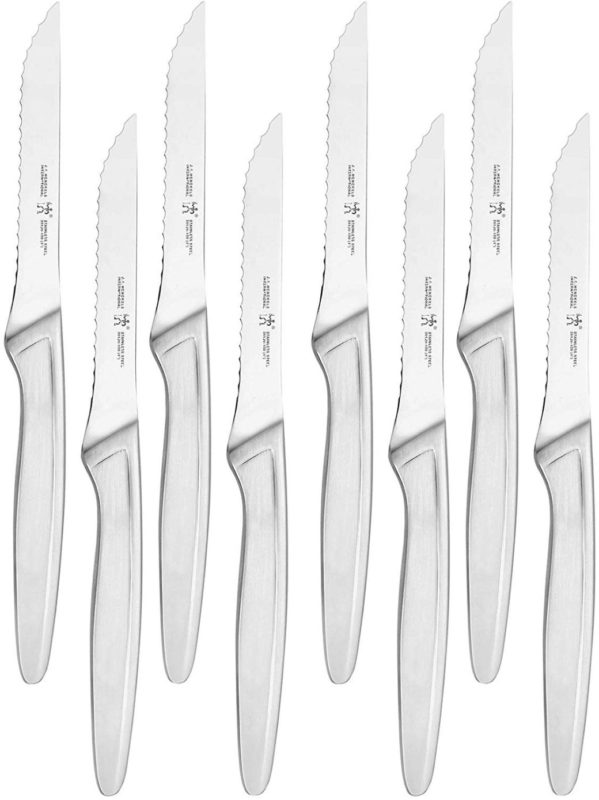 J.A. Henckels International Stainless Steel 8-Piece Steak Knife Set