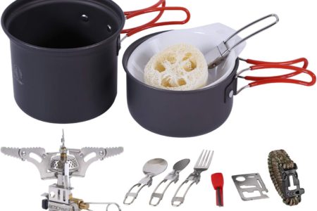 REDCAMP Outdoor Camping Cookware Mess Kit