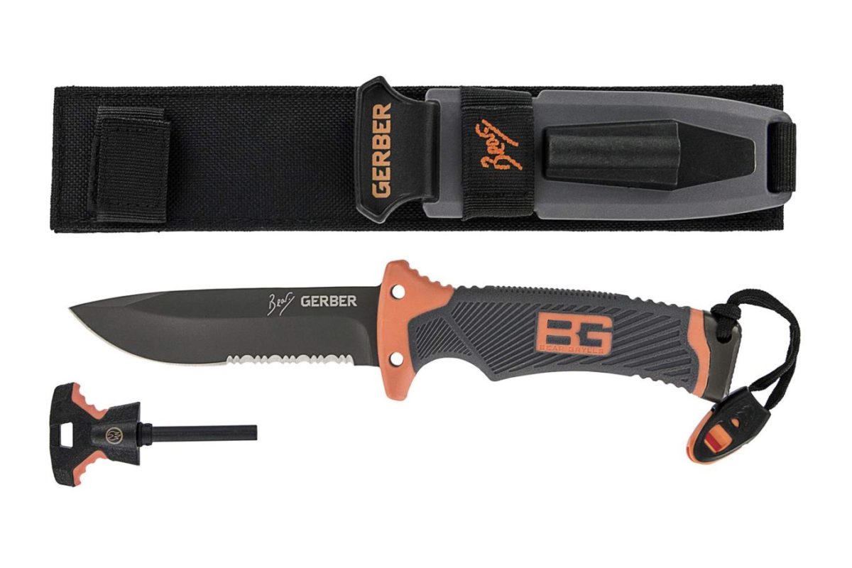Gerber Bear Grylls Ultimate Knife, Serrated Edge