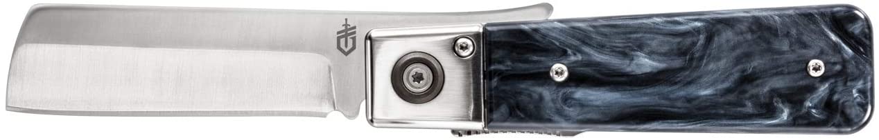 Gerber Jukebox, EDC Pocket Knife with Straight Edge Blade Flipper