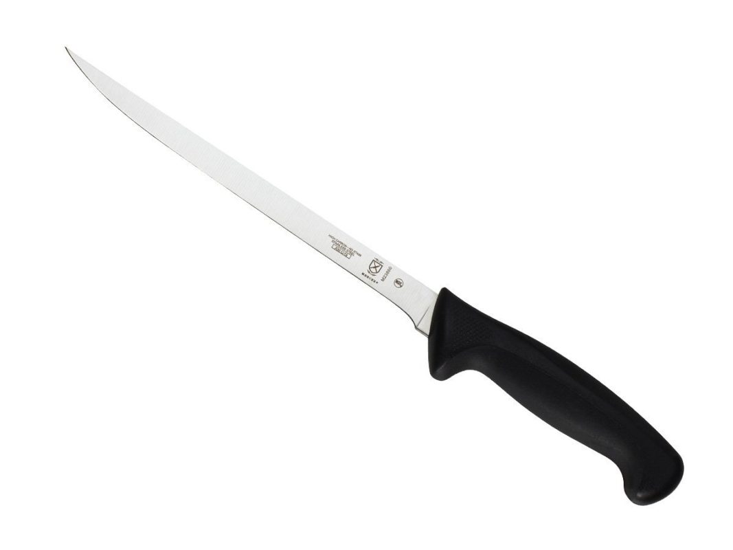 Mercer Culinary M23860 Millennia 8-Inch Narrow Fillet Knife, Black
