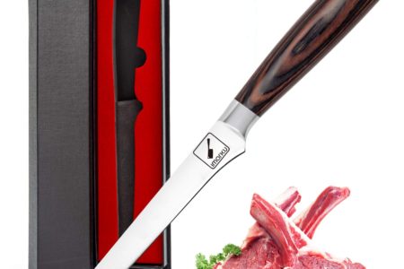 imarku Boning Knife, 6-Inch Fillet Knife with Razor Sharp High Carbon Stainless Steel