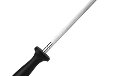 Aropey Kitchen Honing Steel Knife Sharpening Steel Sharpening Rod 12 Inch