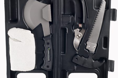 Camping Tool Kit, 4-Piece Multitool Outdoor Emergency Survival Set