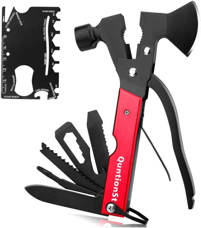 Gifts for Dad Men Teens Fathers Day, Multitool Camping Gear Kits