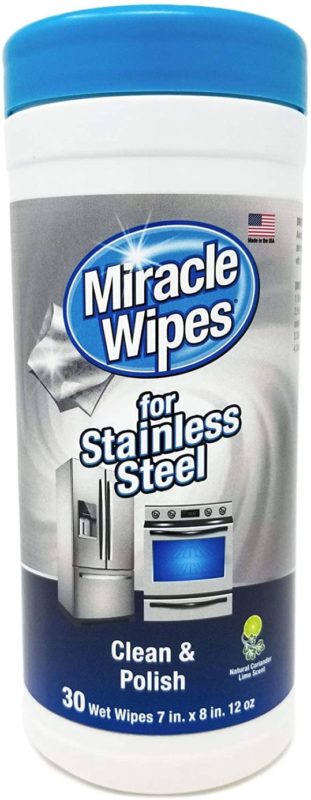 MiracleWipes for Stainless Steel Cleaning