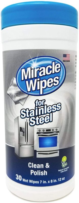 MiracleWipes for Stainless Steel Cleaning