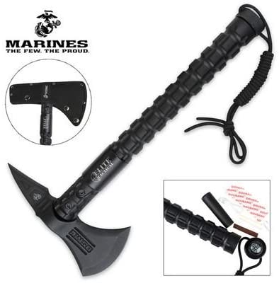 Officially Licensed USMC Elite Tactical Bruiser Survival Tomahawk Axe