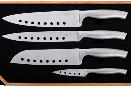 Ozeri 5 Piece Knife and Sharpener Set