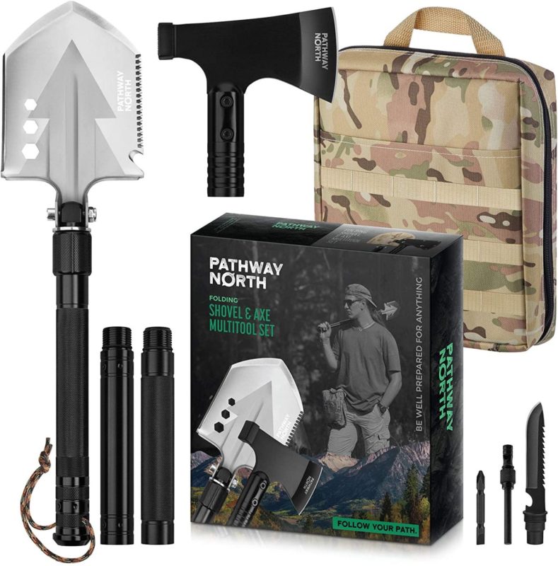 PATHWAY NORTH Camping Axe and Survival Shovel