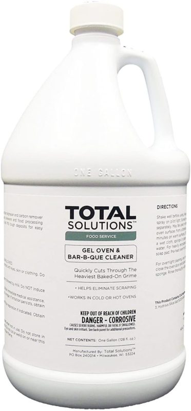 Total Solutions Gel Oven & Bar-b-que Cleaner- 4 Gallon Case