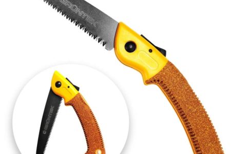 GRÜNTEK Folding Pruning Saw, ZANDER for Wood and Trees