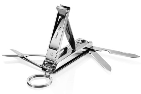 Keychain Nail Clippers, Nail File Pocket Knife 