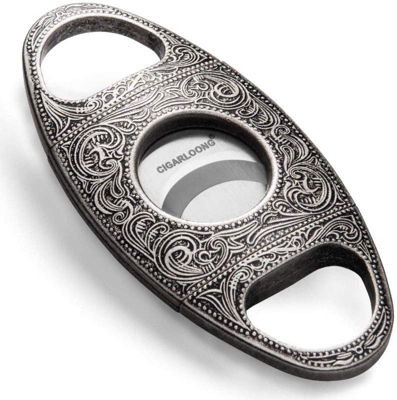 CIGARLOONG Cigar Cutter Stainless Steel