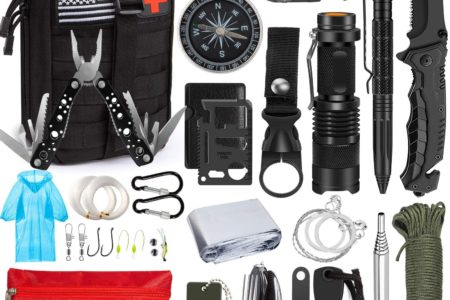 Emergency Survival Kit 47 in 1 Professional Survival Gear Tool
