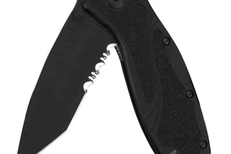 Kershaw Blur Tanto Black Serrated Pocket Knife