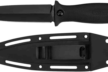 Concealable Boot Knife with Strong Single Edge