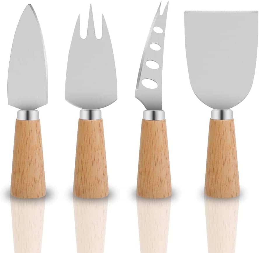 Freehawk 4 Pieces Set Cheese Knives