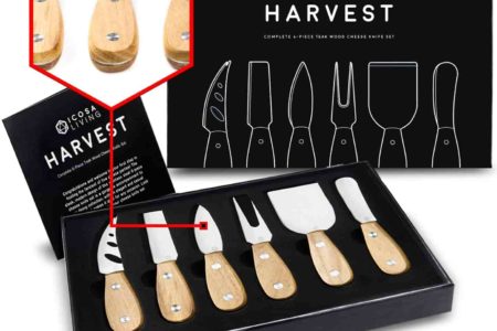 HARVEST Premium 6-Piece Cheese Knife Set