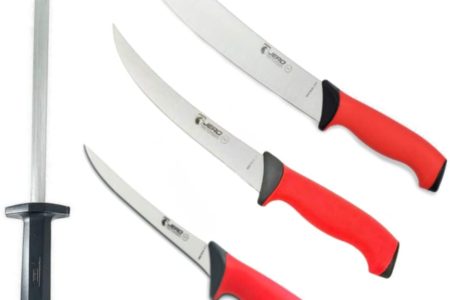 Jero TR Series Butcher Knife Set