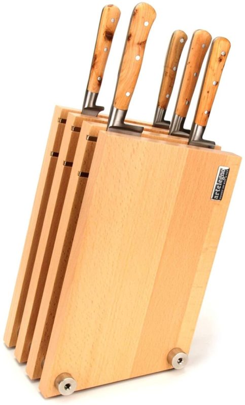Laguiole en Aubrac french 5-piece cook's knife set