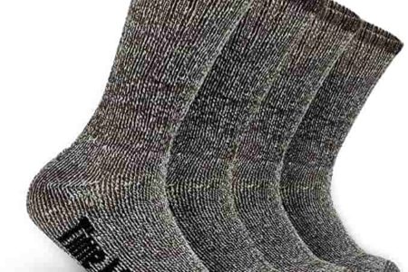 Mens Merino Wool Hiking Cushion Socks