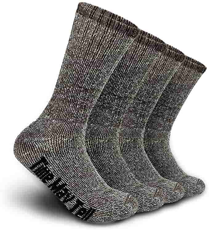 Mens Merino Wool Hiking Cushion Socks