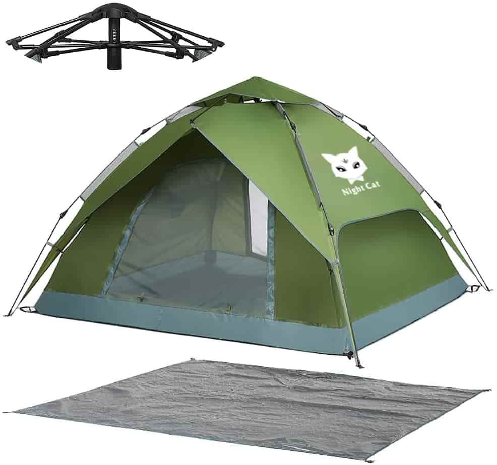 Night Cat Waterproof Camping Tent