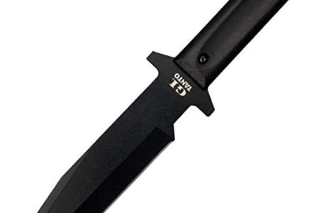 QEONIX Cold Steel 9733 80PGTK GI Tanto 7 Inches Carbon
