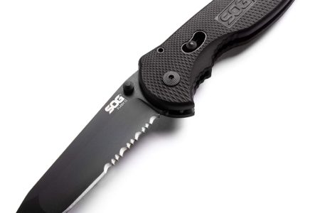 SOG TFSAT98-CP Flash II 8 in. Serrated Tanto Knife
