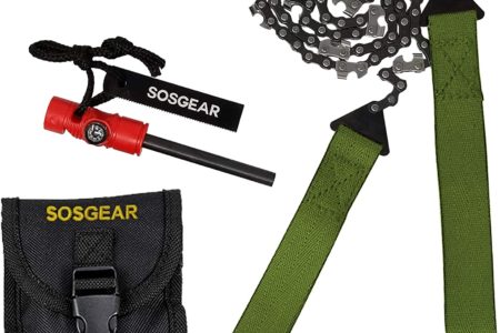 SOS Gear Pocket Chainsaw – Best Survival Hand Saw in Pouch