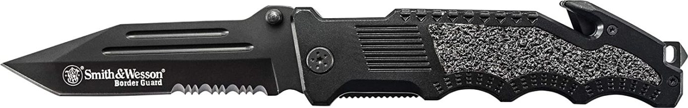 Smith & Wesson Border Guard SWBG2TS 10in High Carbon S.S. Folding Knife