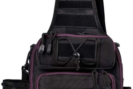 Waterproof Sports Single Shoulder Fishing Tackle Bag Backpack or Handbag Crossbody Messenger