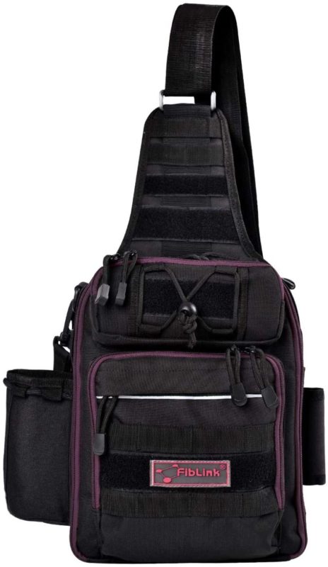 Waterproof Sports Single Shoulder Fishing Tackle Bag Backpack or Handbag Crossbody Messenger
