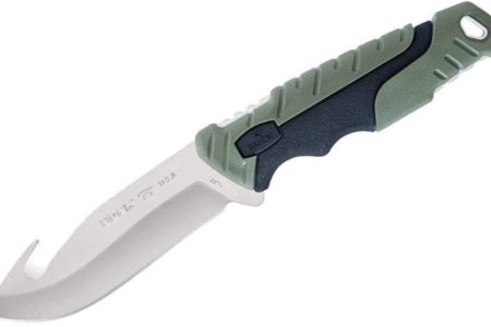 Buck Knives 657 Pursuit Large Fixed Blade Hunting Knife with Guthook
