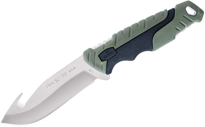 Buck Knives 657 Pursuit Large Fixed Blade Hunting Knife with Guthook